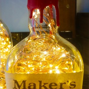 MAKER’S MARK BOTTLE LAMP