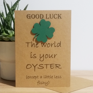 GOOD LUCK CARD