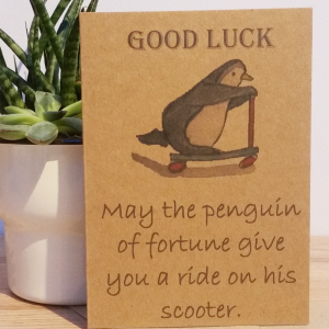 GOOD LUCK CARD