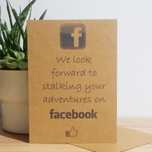 LEAVING CARD