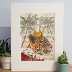 ANTHROPOMORPHIC LEOPARD PRINT