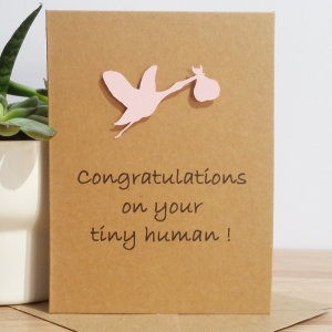 NEW BABY GIRL CARD