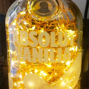 ABSOLUT VODKA BOTTLE LAMP