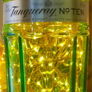 TANQUERAY BOTTLE LAMP