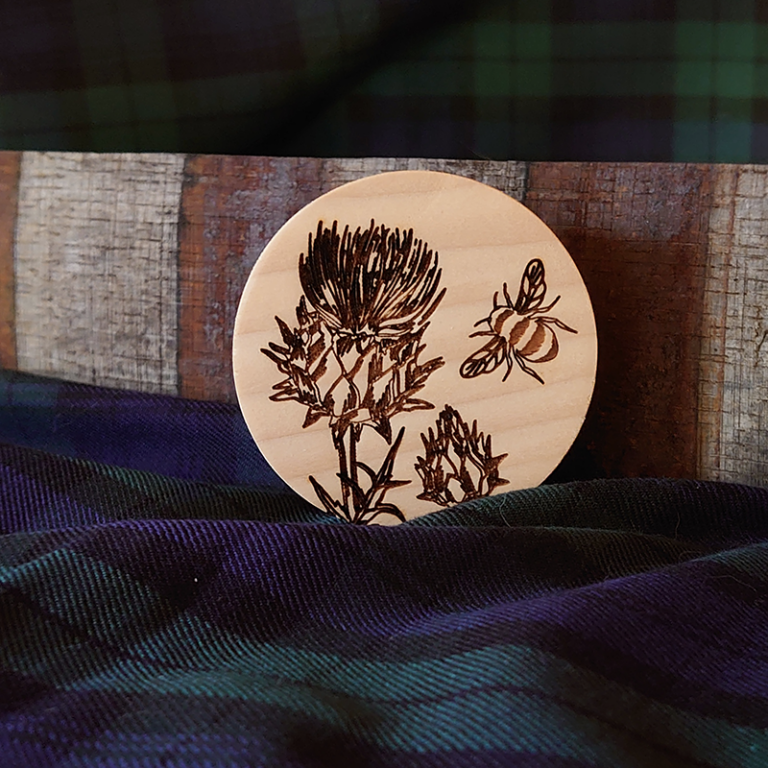 Whisky Bung Bee And Thistles Magnetic Bottle Opener