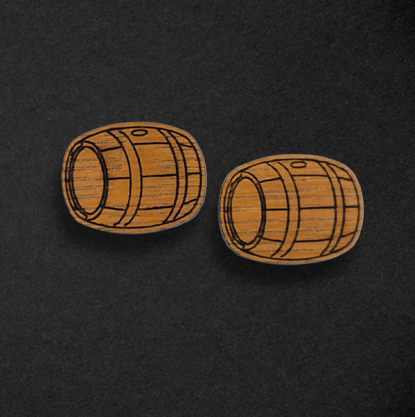 Whisky Cask Cufflinks – Barrel Design