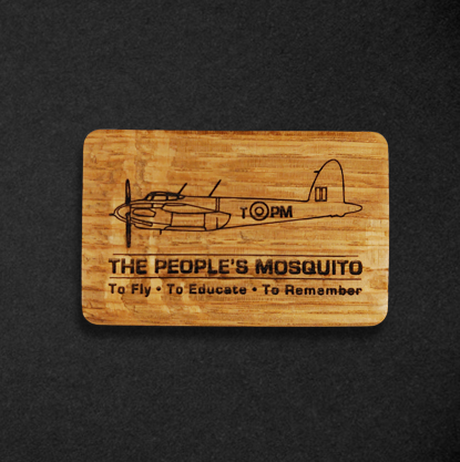 The People’s Mosquito Cask Wood Magnet