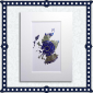 Blue Teacake Mounted