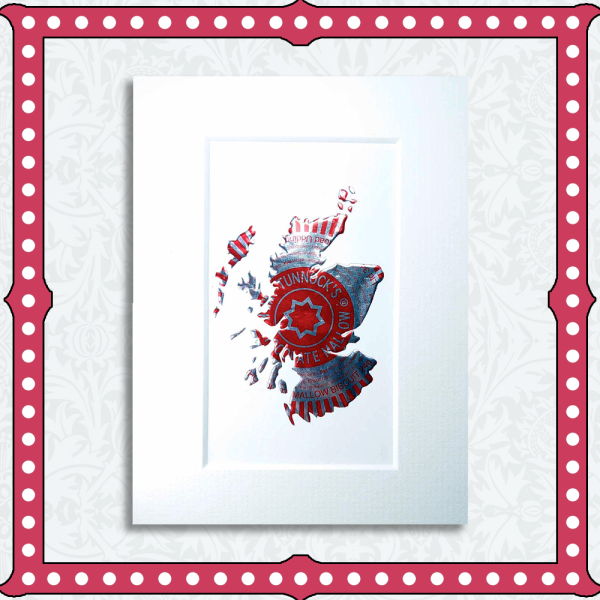 Red Teacake Mounted