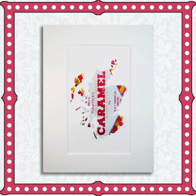 Tunnock's Milk Chocolate Wafer Scotland Map