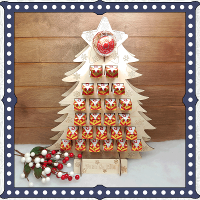 Tunnock's 3D Personalised Advent Calendar