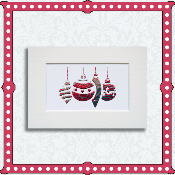 Tunnock Baubles Mounted