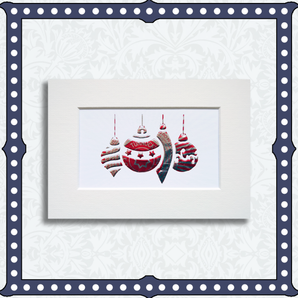 Tunnock Baubles Mounted