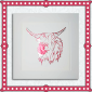 Tunnock Highland Cow Mounted