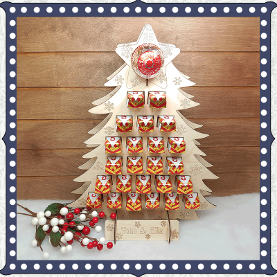 Tunnock's 3D Personalised Advent Calendar