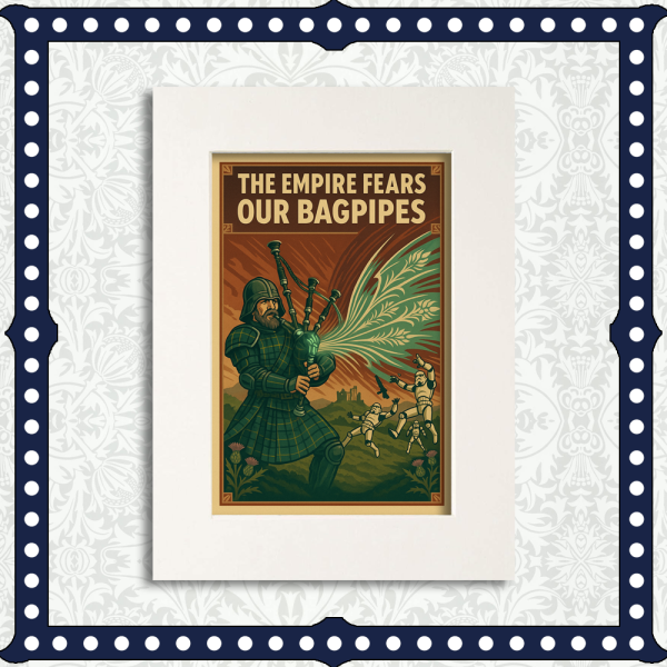 Bagpipes Fears Print