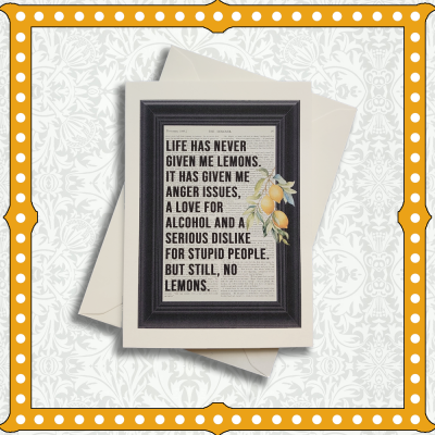 Funny Book Print