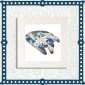 Saltire Falcon Print