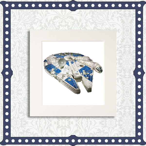 Saltire Falcon Print Main