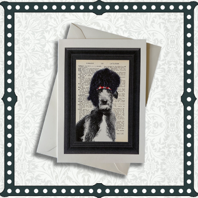 Deerhound in a Bearskin