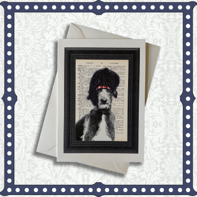 Deerhound in a Bearskin