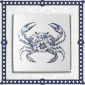 Blue & White Crab