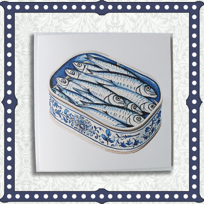 Blue & White Sardines