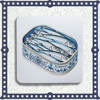 Blue & White Sardines
